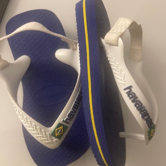 BNWT Toddler Havaianas Brasil Slingback Sandals 🇧🇷 - Picture 4 of 5